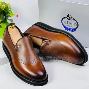 Genio Brown Men Loafers Shoe