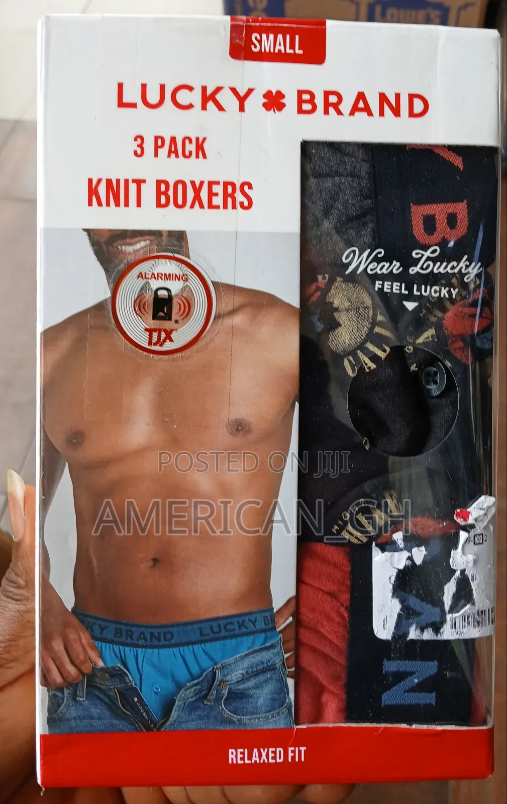 Lucky Brand Knit Boxers, 3 Pack(S/L/Xl)