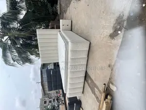 Double Bed And Mattress And Side Drawer