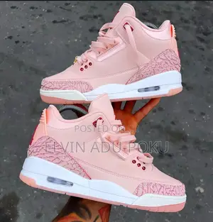 Air Jordan 3 “ Valentines “ Sneaker .