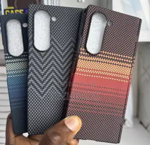Carbon Fiber Case For Galaxy Fold 6 With Glass Protector