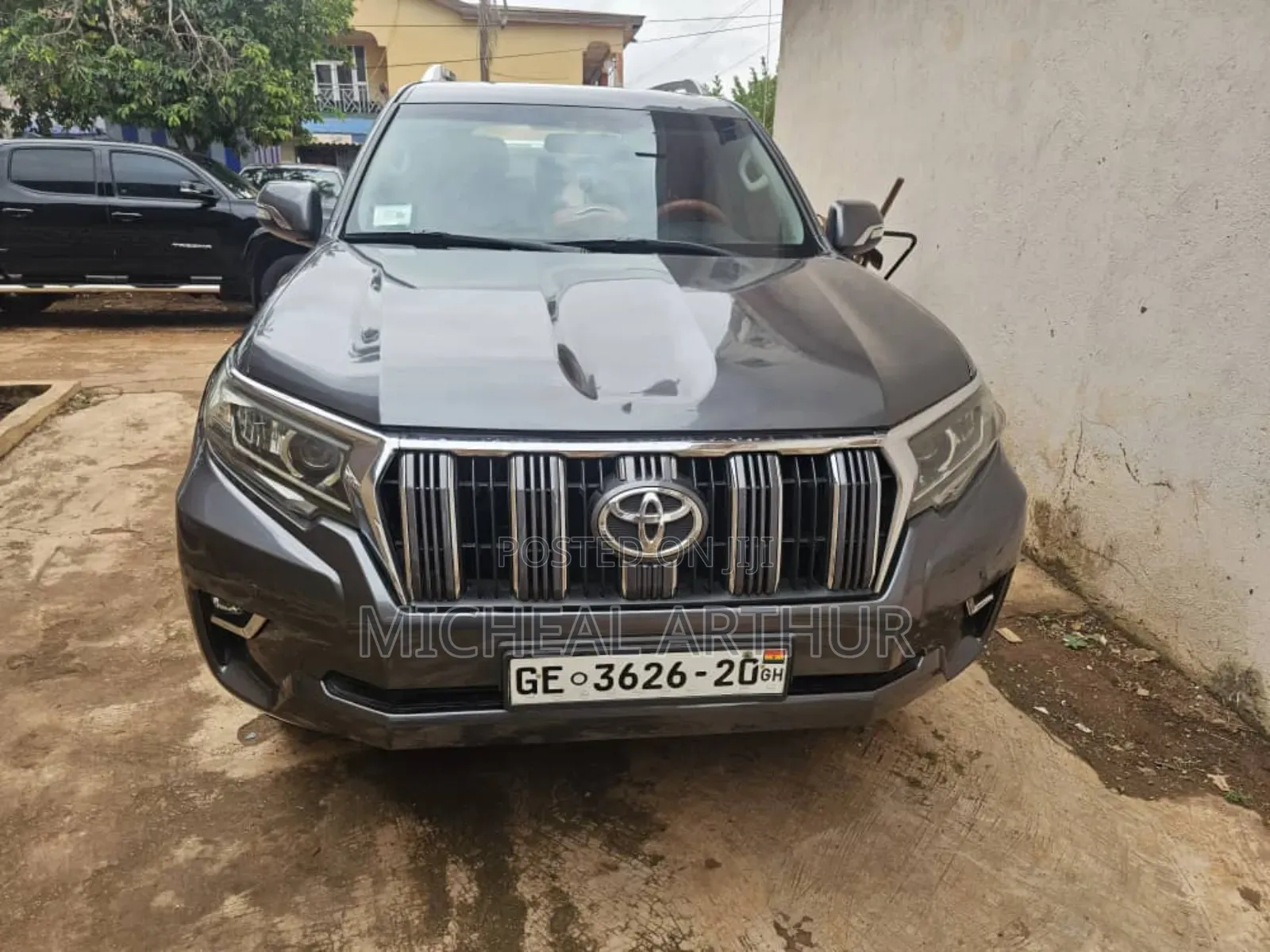 Toyota Land Cruiser Prado 2017 Gray