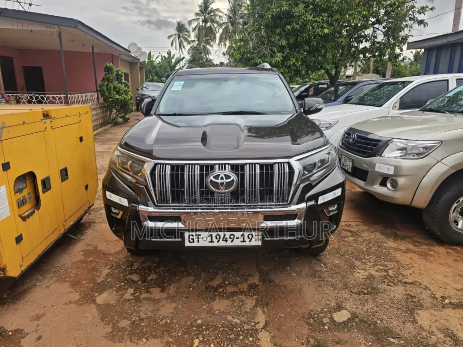 Toyota Land Cruiser Prado 2019 Black