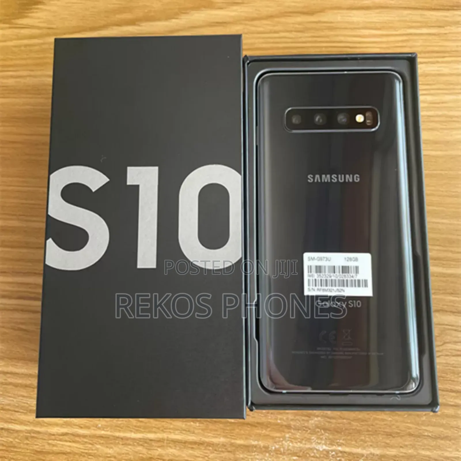 New Samsung Galaxy S10 128 GB Black