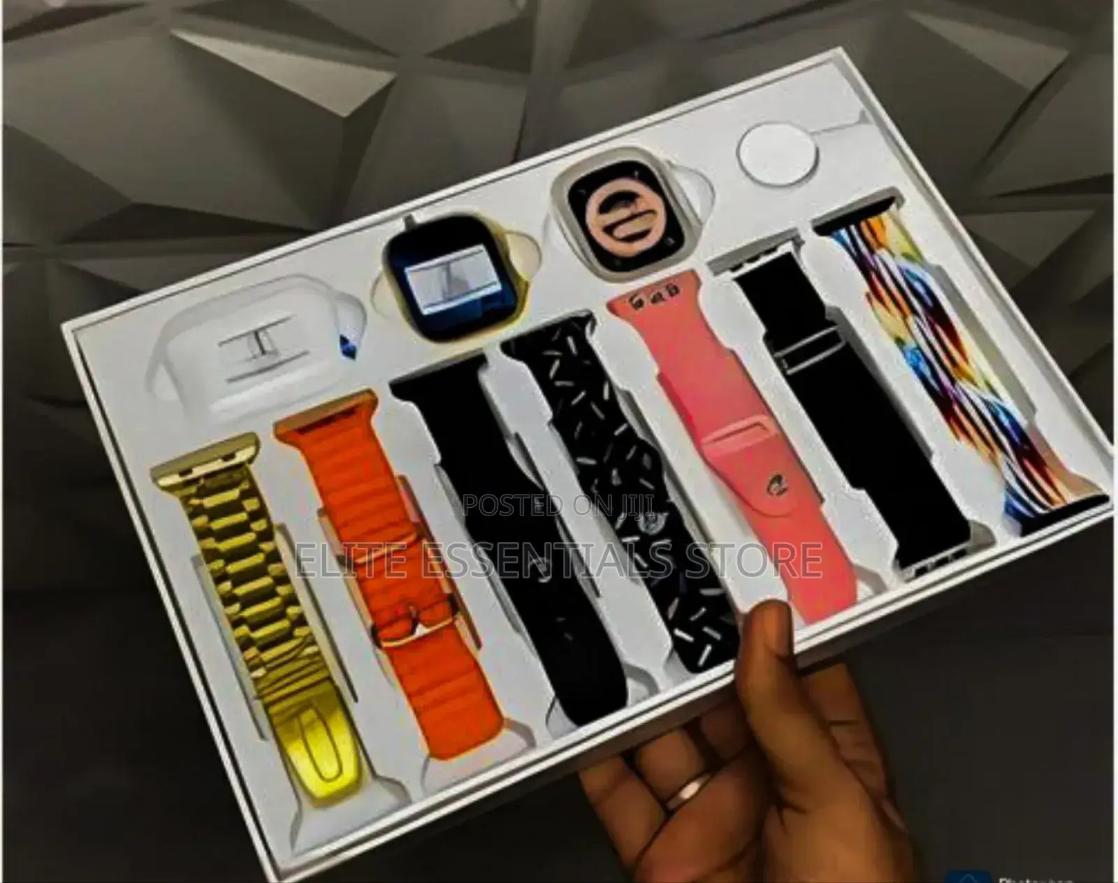10 in 1 I20 Ultra Max Suit Smart Watch Airpod With Straps