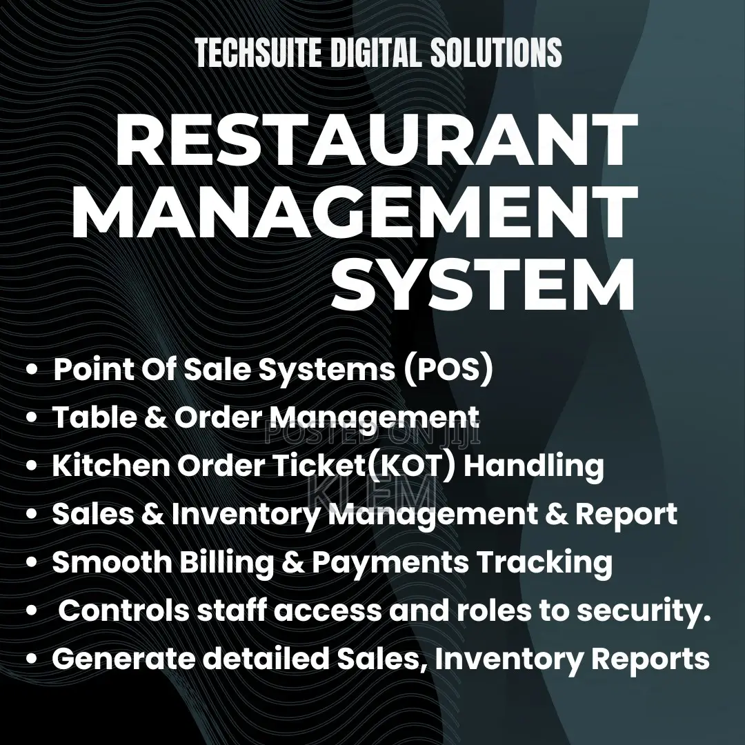 Restaurant Management System With Pos