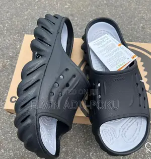 Echo Crocs “ Black “ Sandals