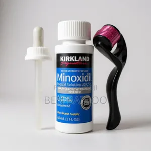 Kirkland Oil and Derma Roller (Potent Hair Growth Combo)