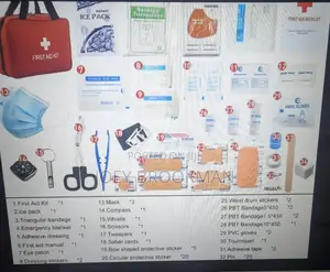 330pcs First Aid Kit, Premium Compact Trauma Medical Kits