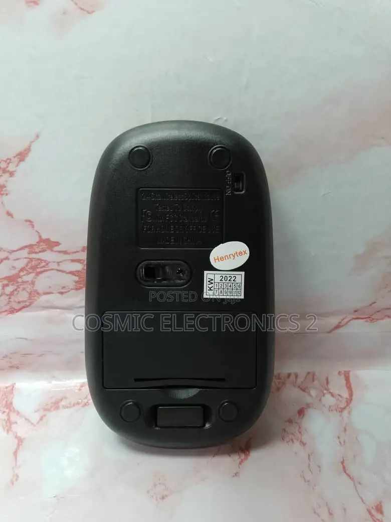 The Dell Wireless Mouse.
