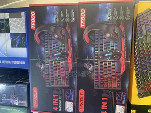 T-Wolf 4in1 Wired Gaming Keyboard Combo With Backlight