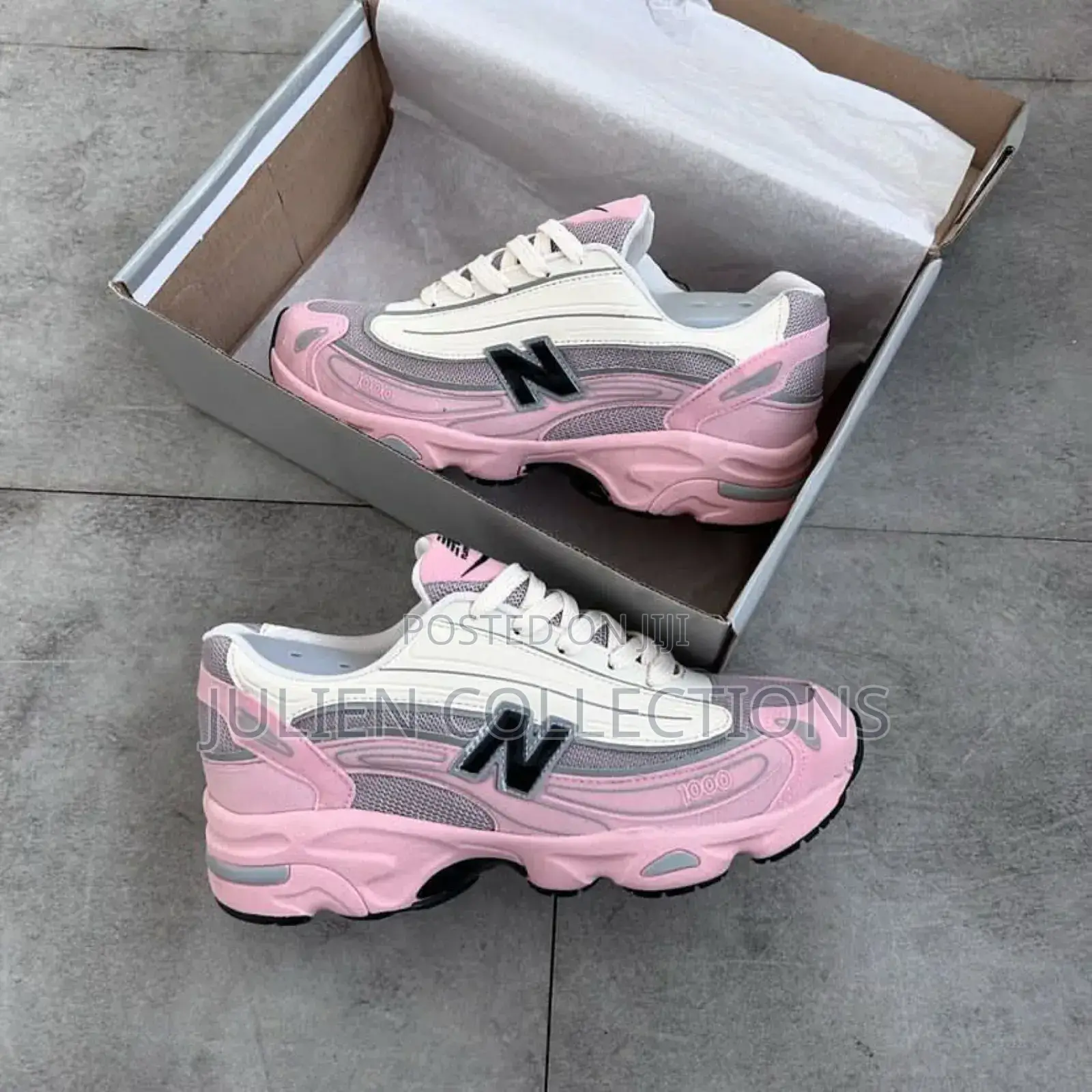 New Balance 1000 Nb Pink White and Black