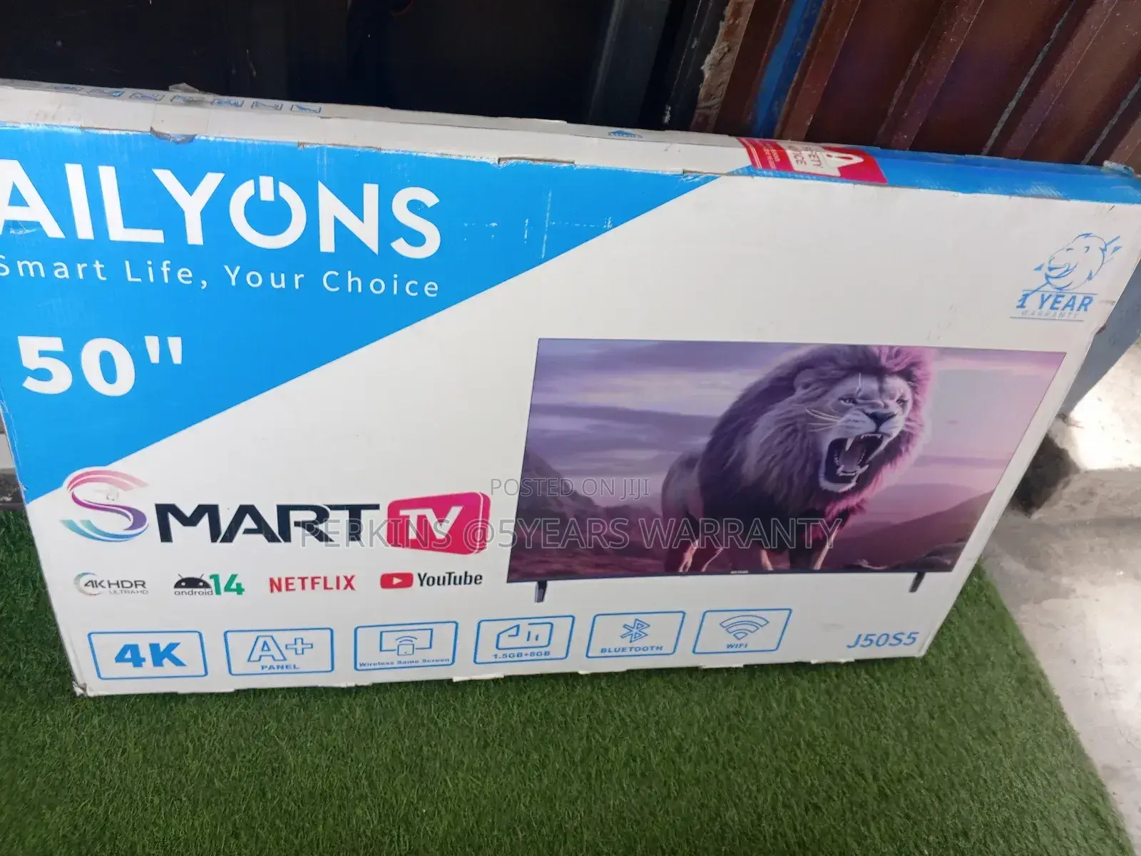 Ailyons 50 Smart Tv With Wifi Connectivity