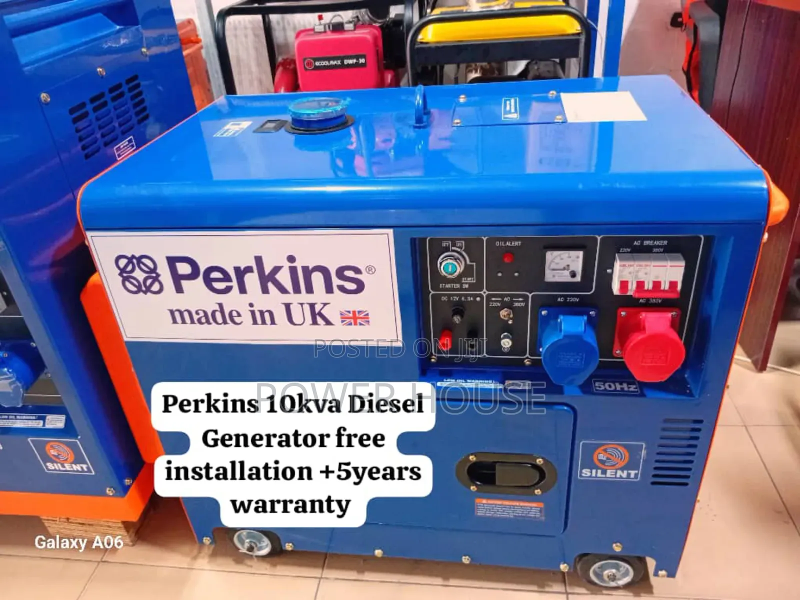 Auto Forge Perkins Diesel 10kva Generator Silent