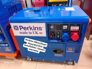 The Creation Station Perkins Diesel Generator 10kva Silent