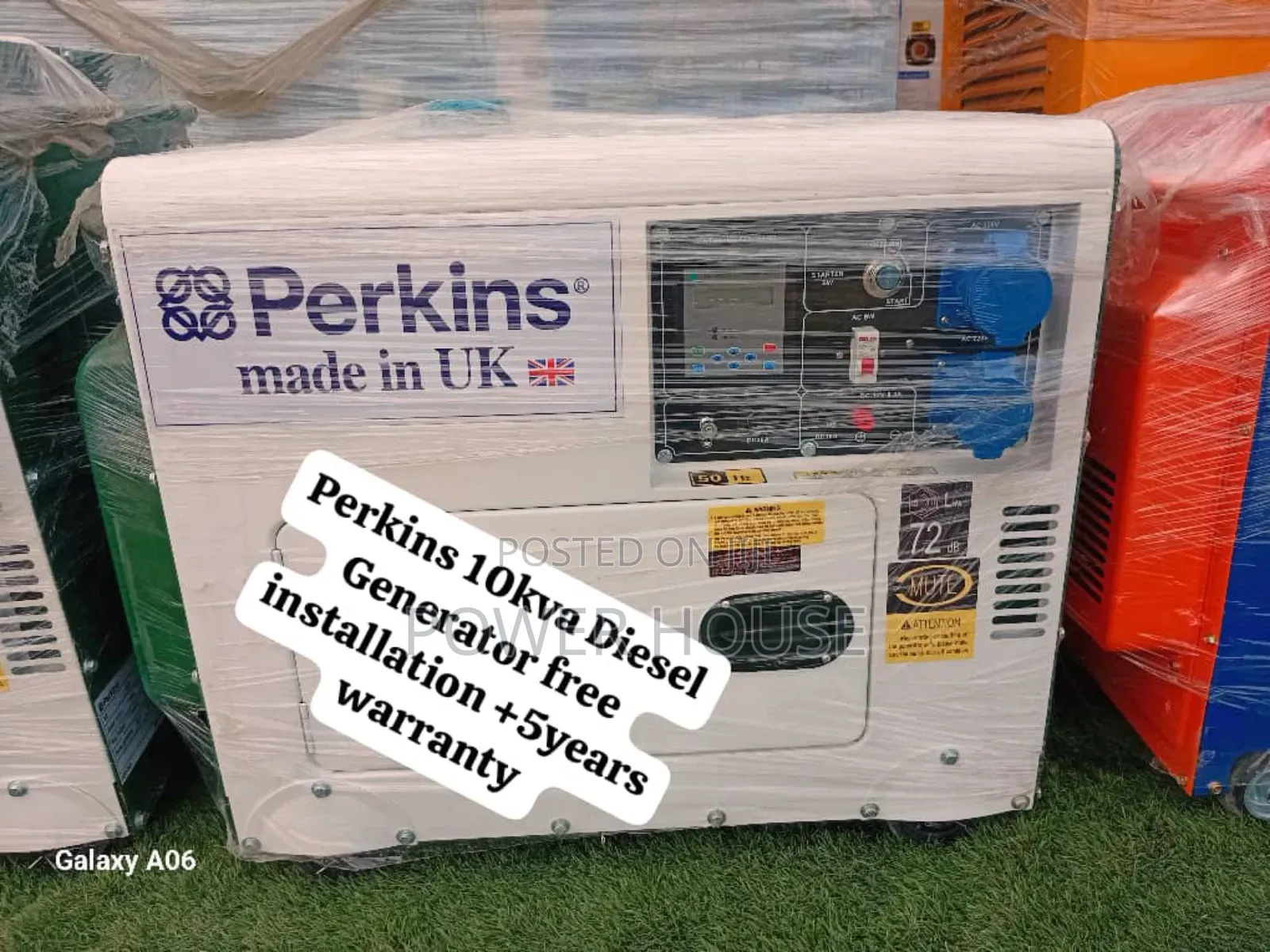 Idea Spout Perkins Diesel Generator 10kva Silent