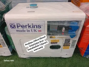Turbo Thinker Perkins Diesel Generator 10kva Silent