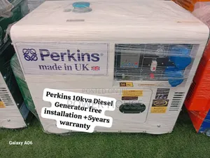 Wonder Whirl Perkins Diesel Generator 10kva Silent