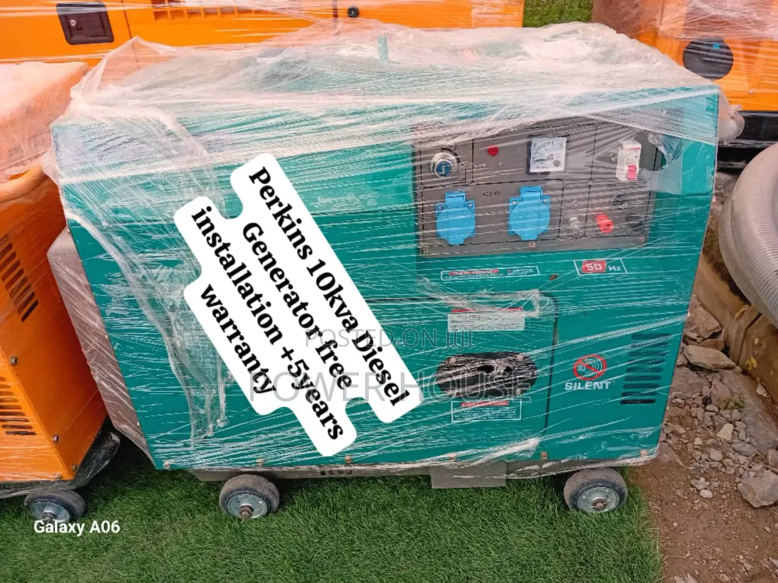 Content Crafter Perkins Diesel Generator 10kva Silent