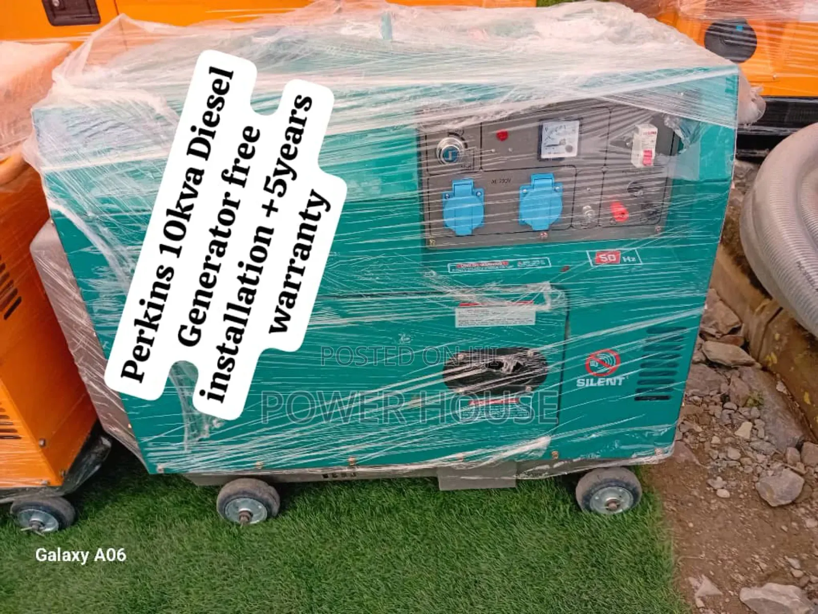 Prompt Lab Perkins Diesel Generator 10kva Silent