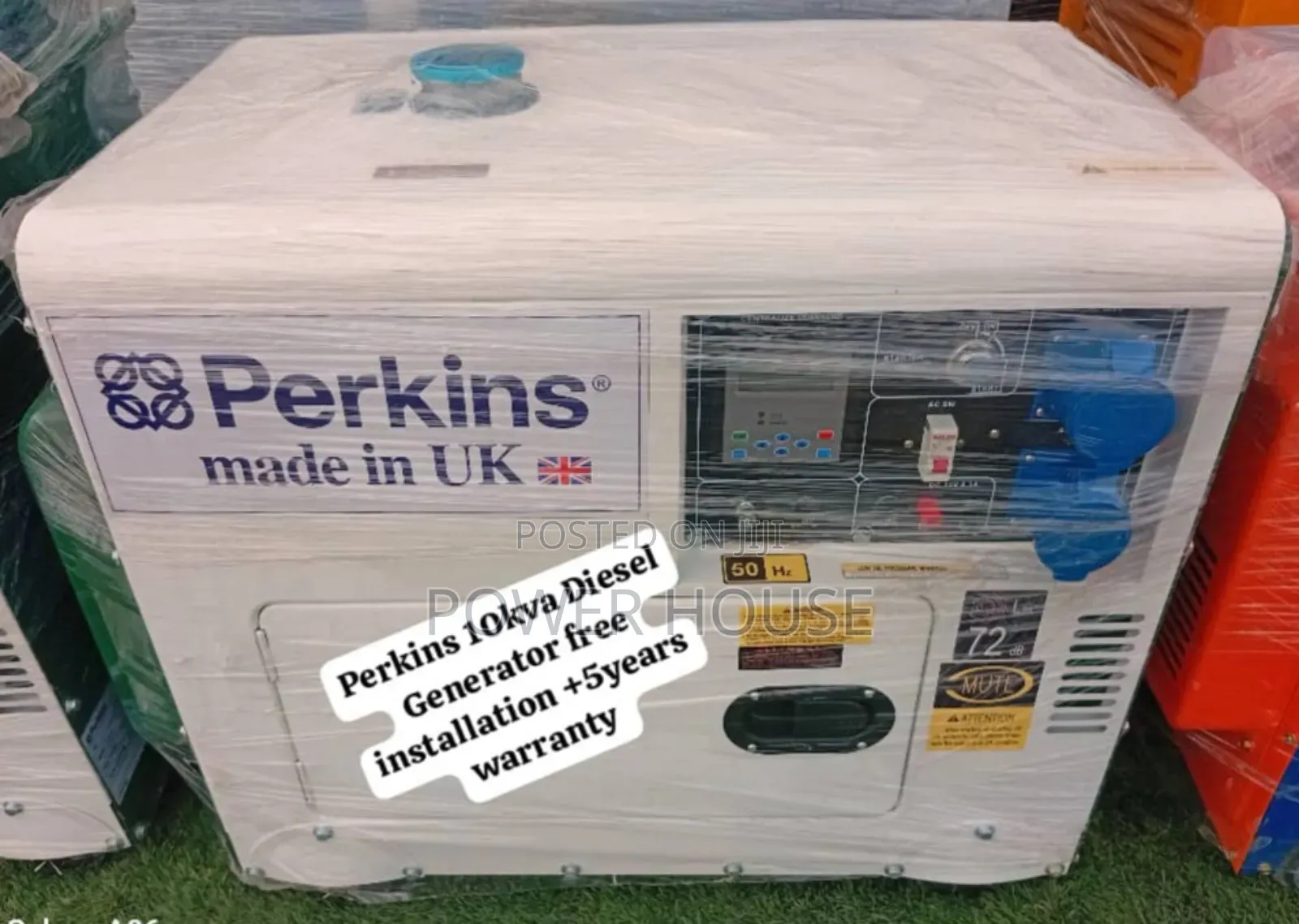 Synthetic Brain Perkins Diesel Generator 10kva Silent