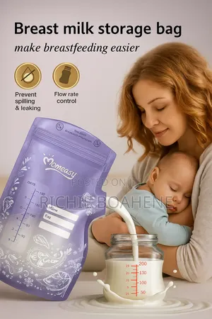 Breast Milk Storage Bag. 25 Pieces