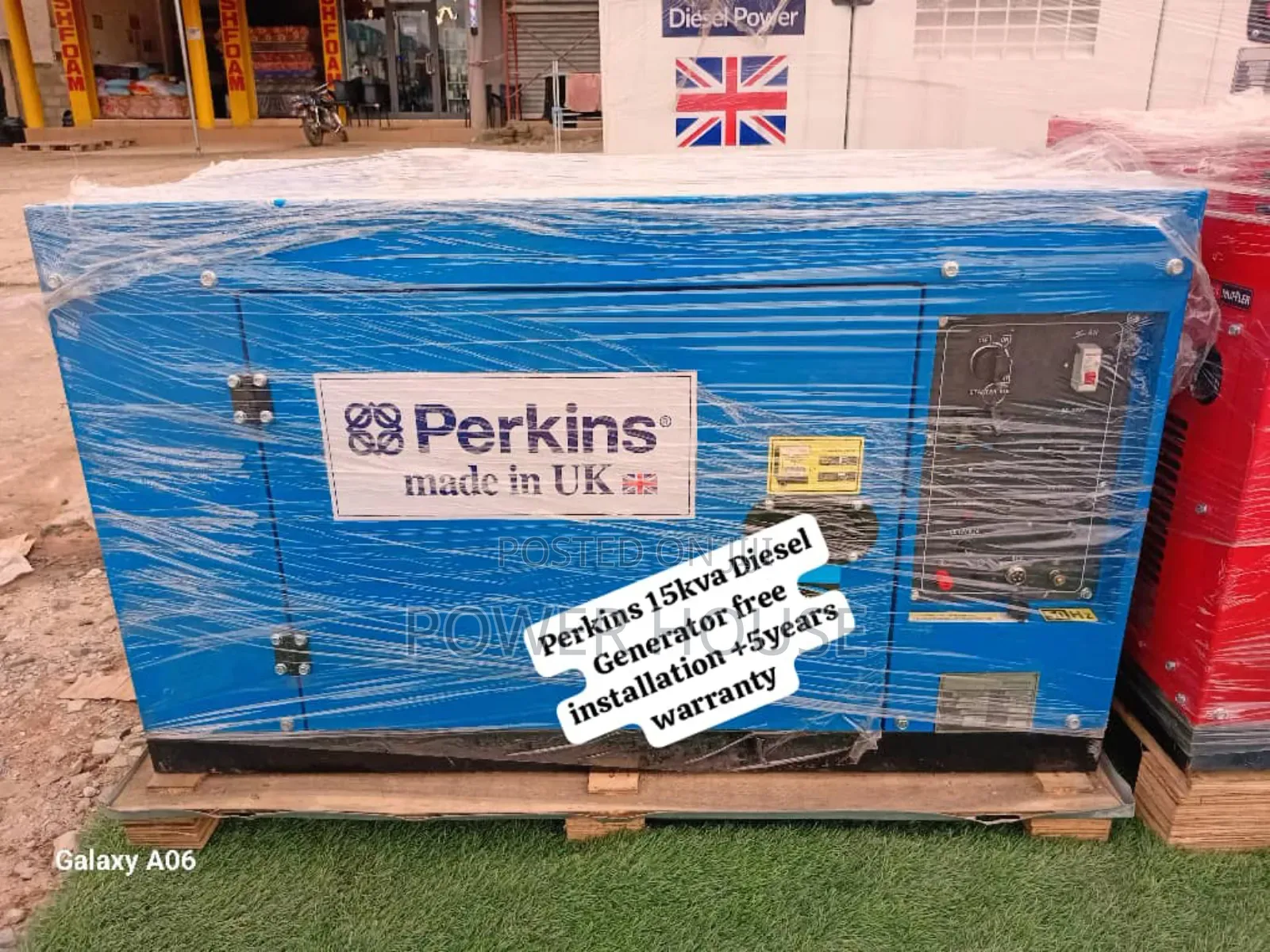 Think Box Deluxe Perkins Diesel Generator 15kva Silent