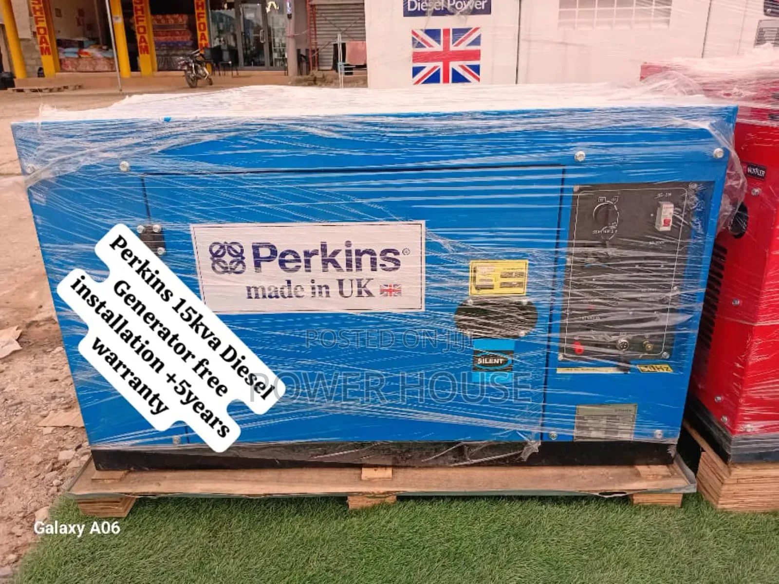 Name Blaster Perkins Diesel Generator 15kva Silent