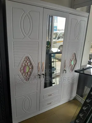 Gross White Three (3) Doors Wardrobe [Big]