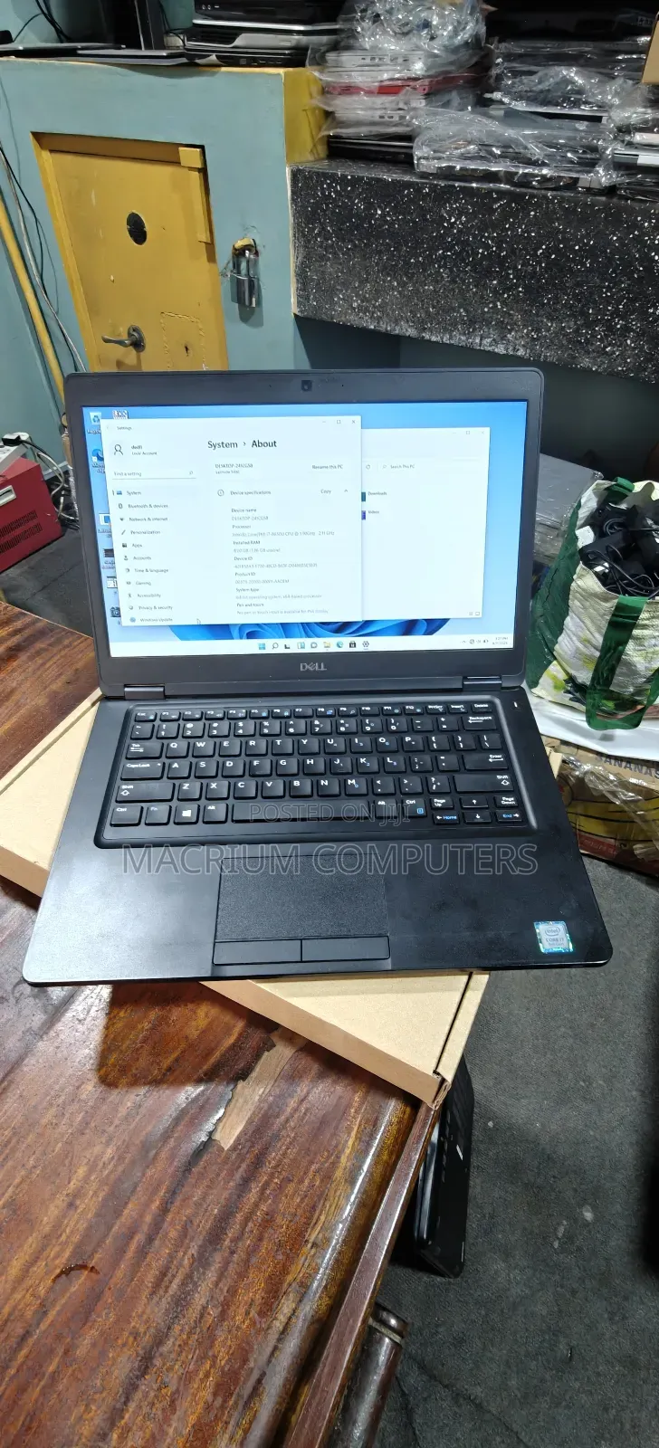 Laptop Dell Latitude 5490 8GB Intel Core i7 SSD 256GB