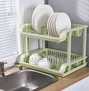 2 Tier Dish Drying Rack