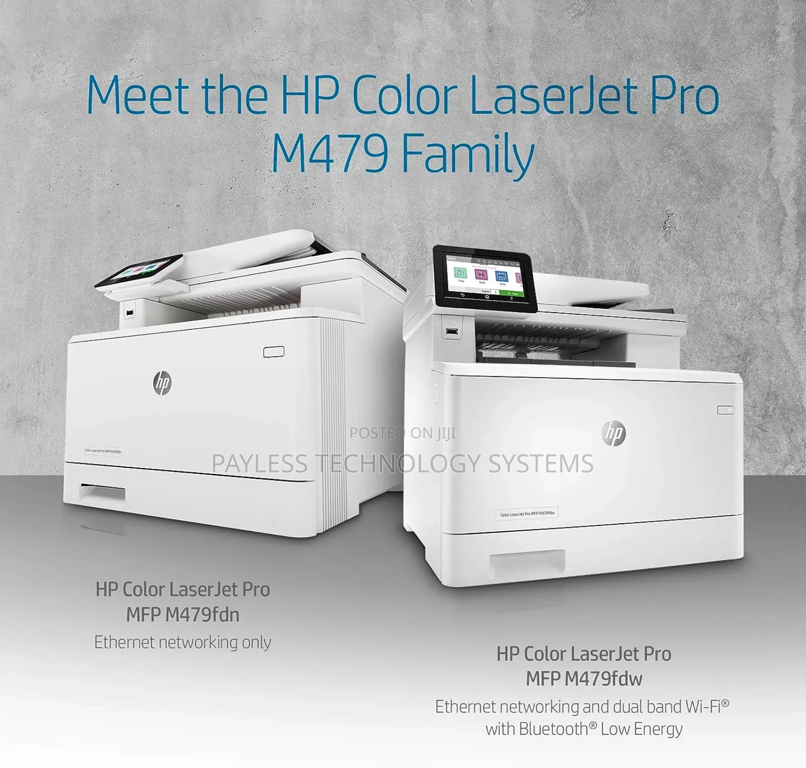 Hp Laserjet MFP 479fdw Wireless Printers