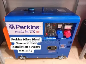 Brain Voltage Perkins Diesel Generator 10kva Silent