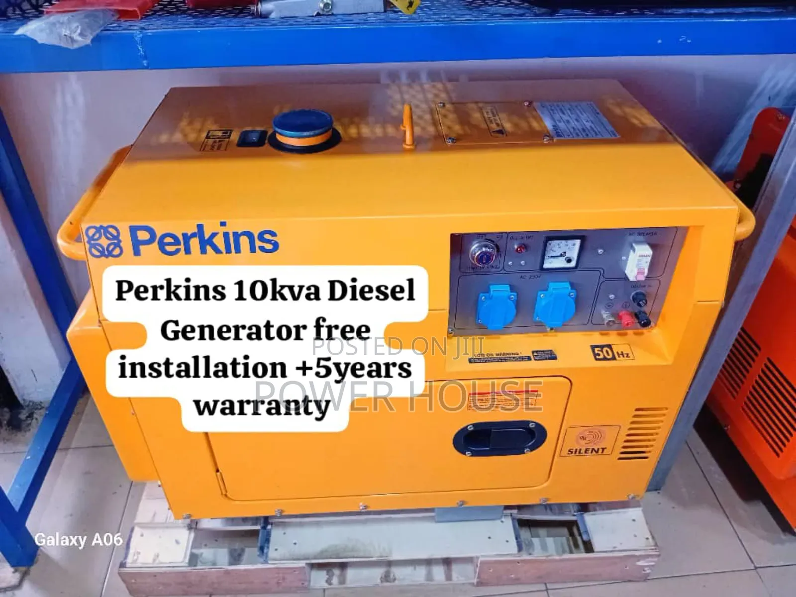 Storm Synth Perkins Diesel Generator 10kva Silent