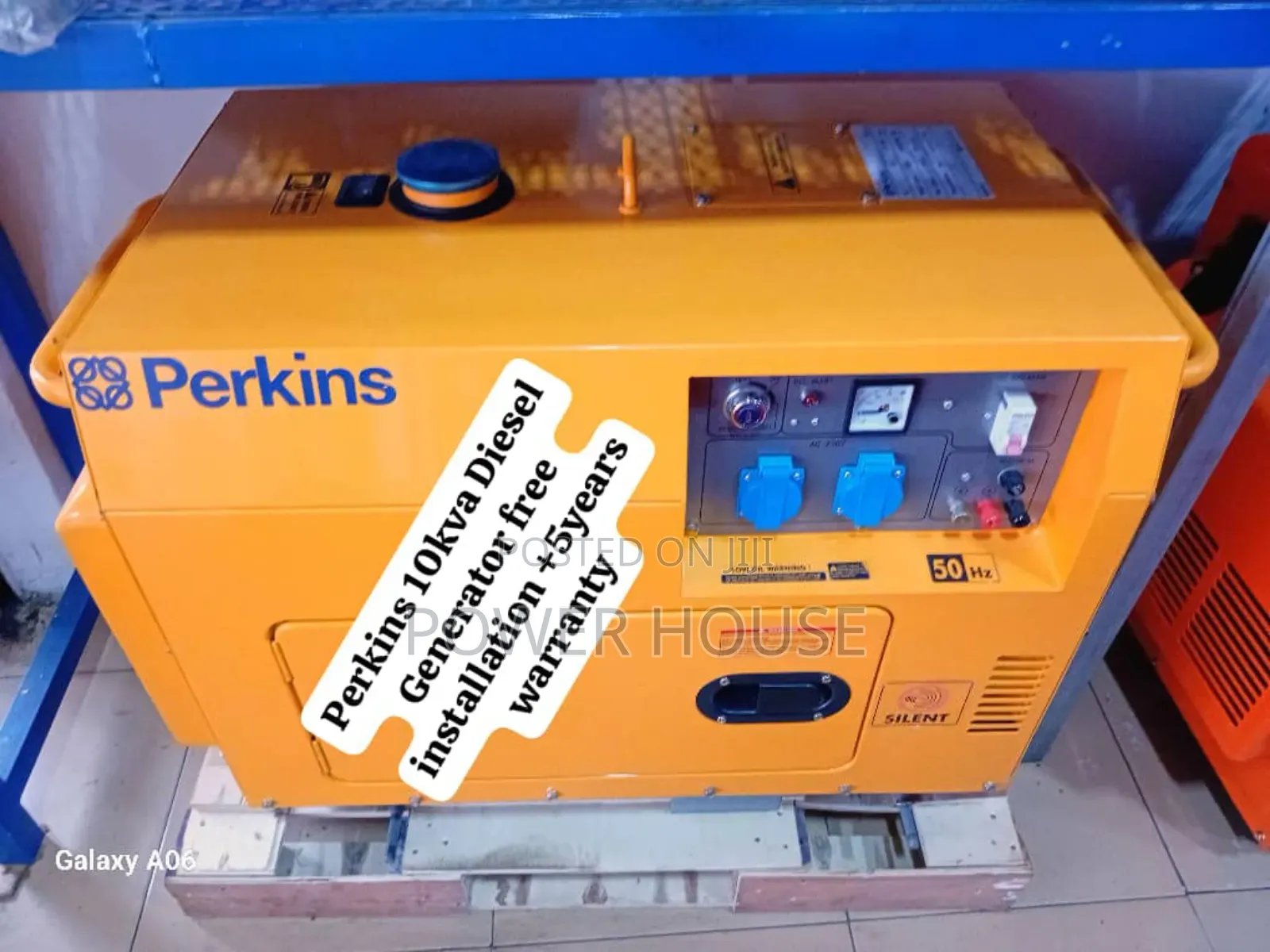 Idea Alchemy Perkins Diesel Generator 10kva Silent