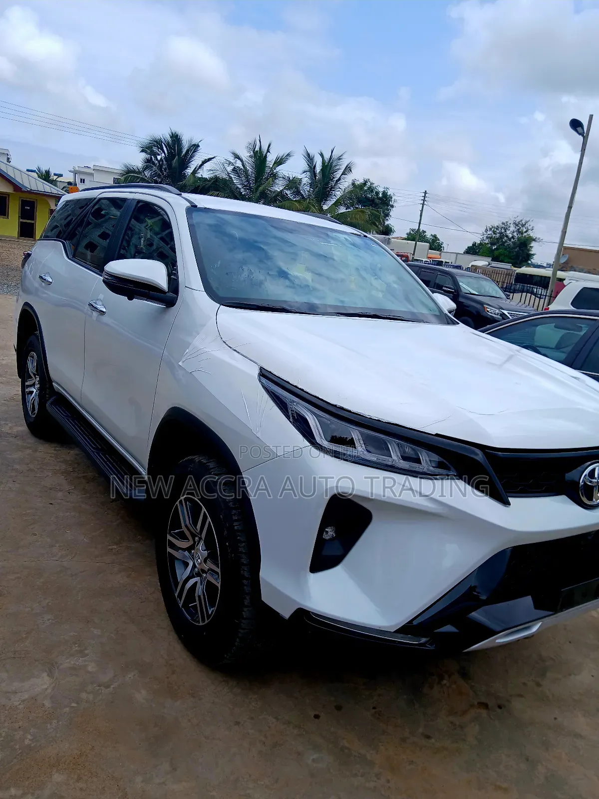 New Toyota Fortuner 2025 White