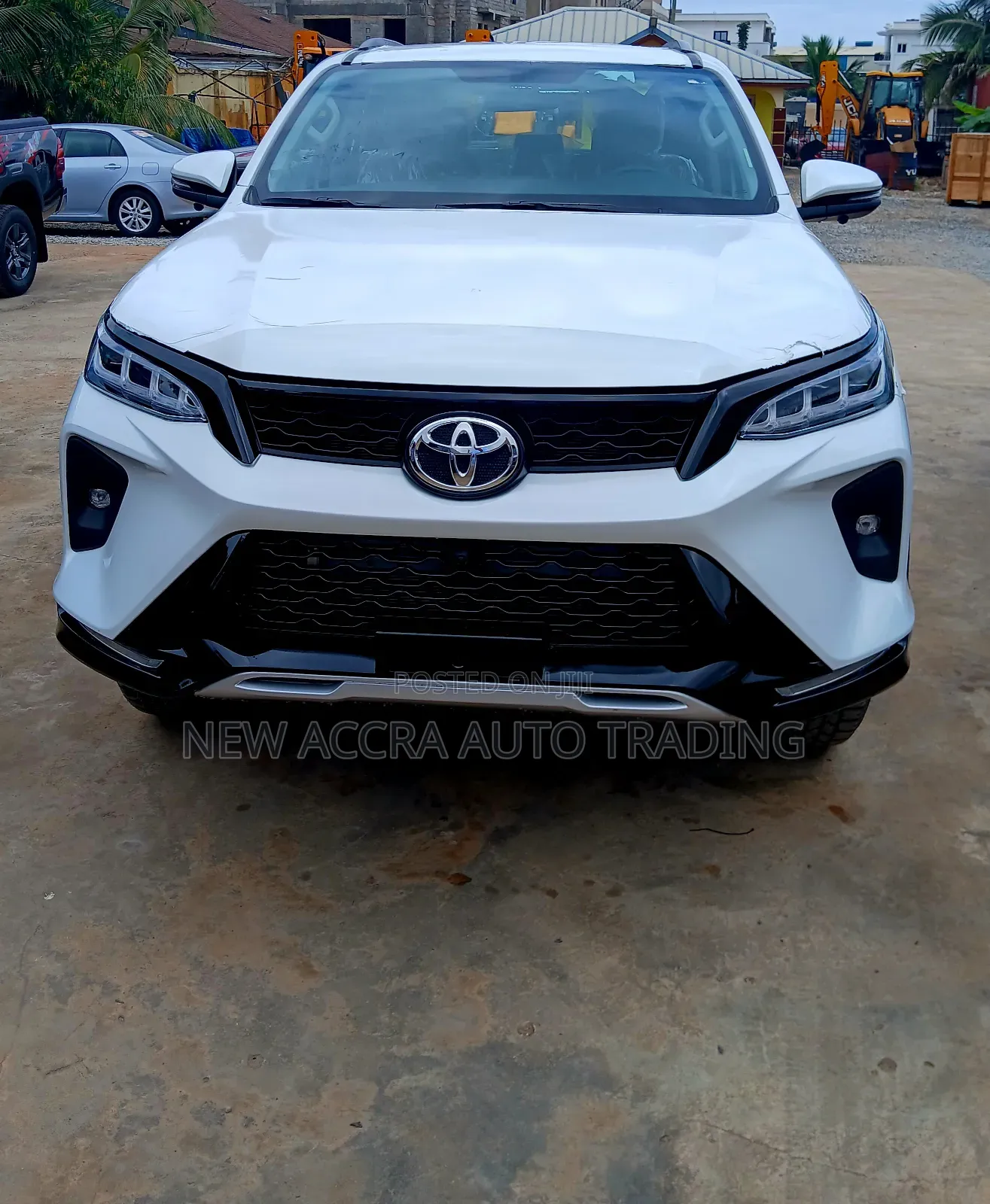 New Toyota Fortuner 2025 White
