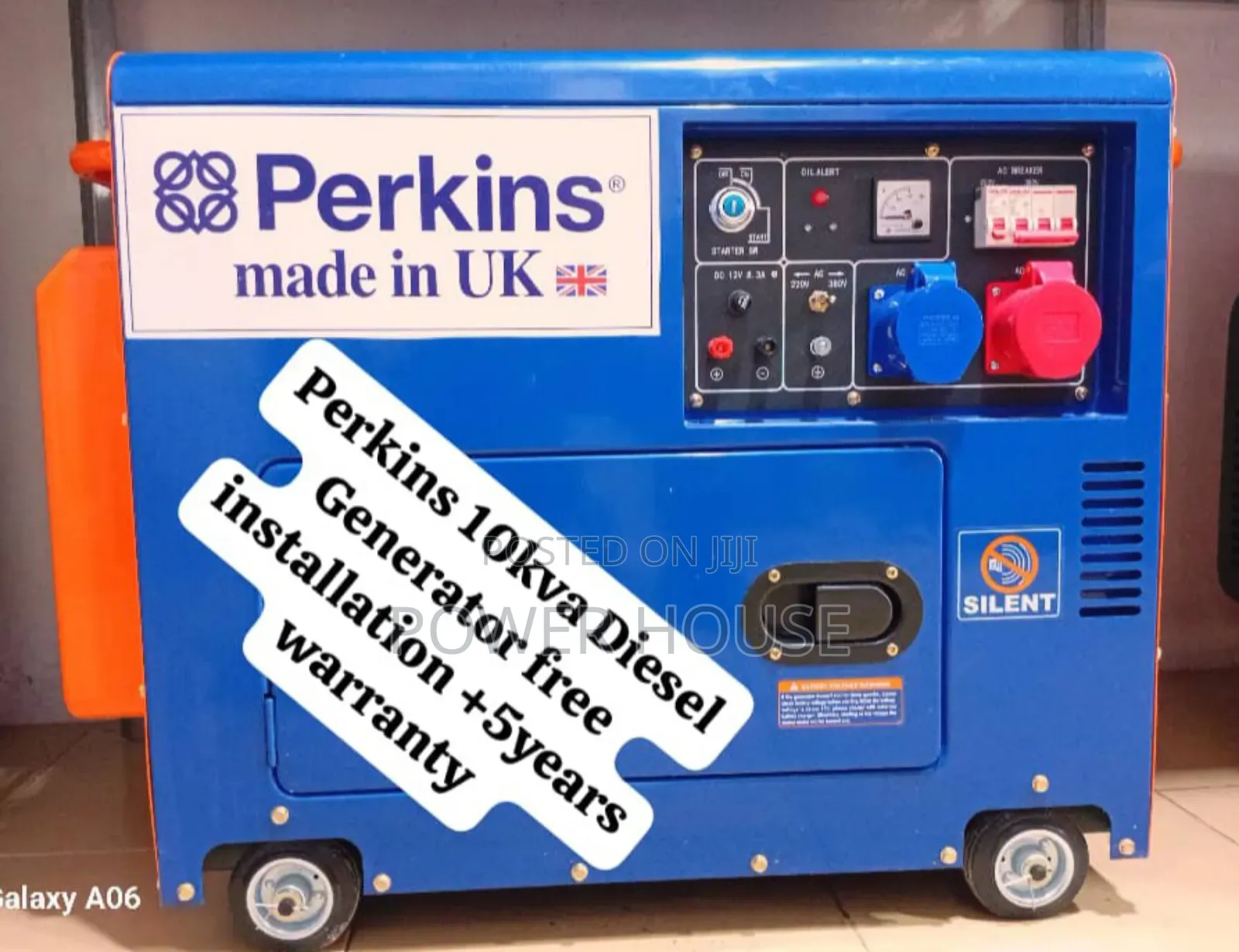 Vision Vortex Perkins Diesel Generator 10kva Silent