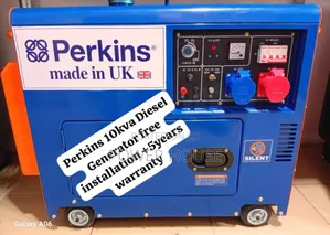 The Mystic Maker Perkins Diesel Generator 10kva Silent