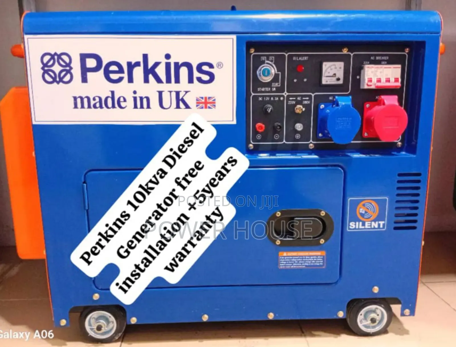 Phantom Forge Perkins Diesel Generator 10kva Silent