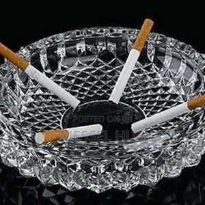 Round Glass Ashtray