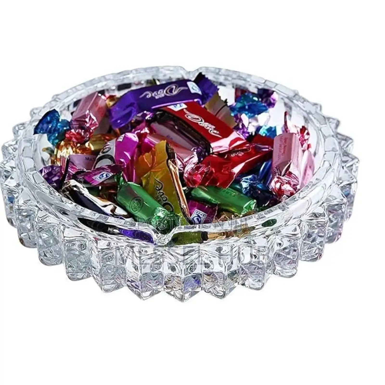 Round Glass Ashtray