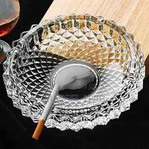 Round Glass Ashtray