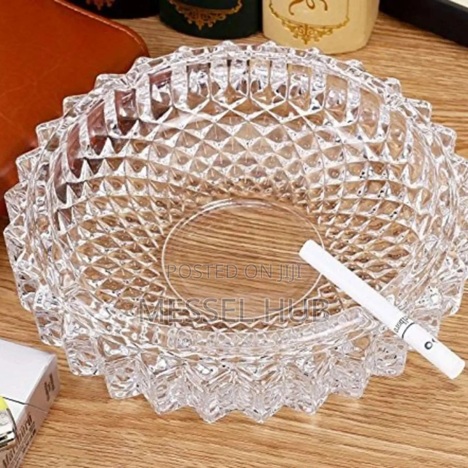 Round Glass Ashtray
