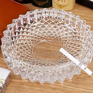 Round Glass Ashtray