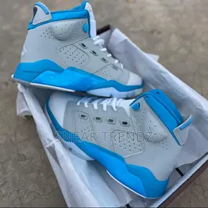 Air Jordan R6 Sea Blue Grey N White