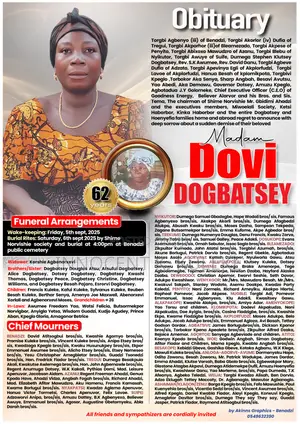 Funeral Poster Design