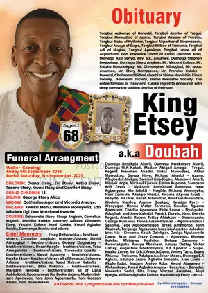Funeral Poster Design