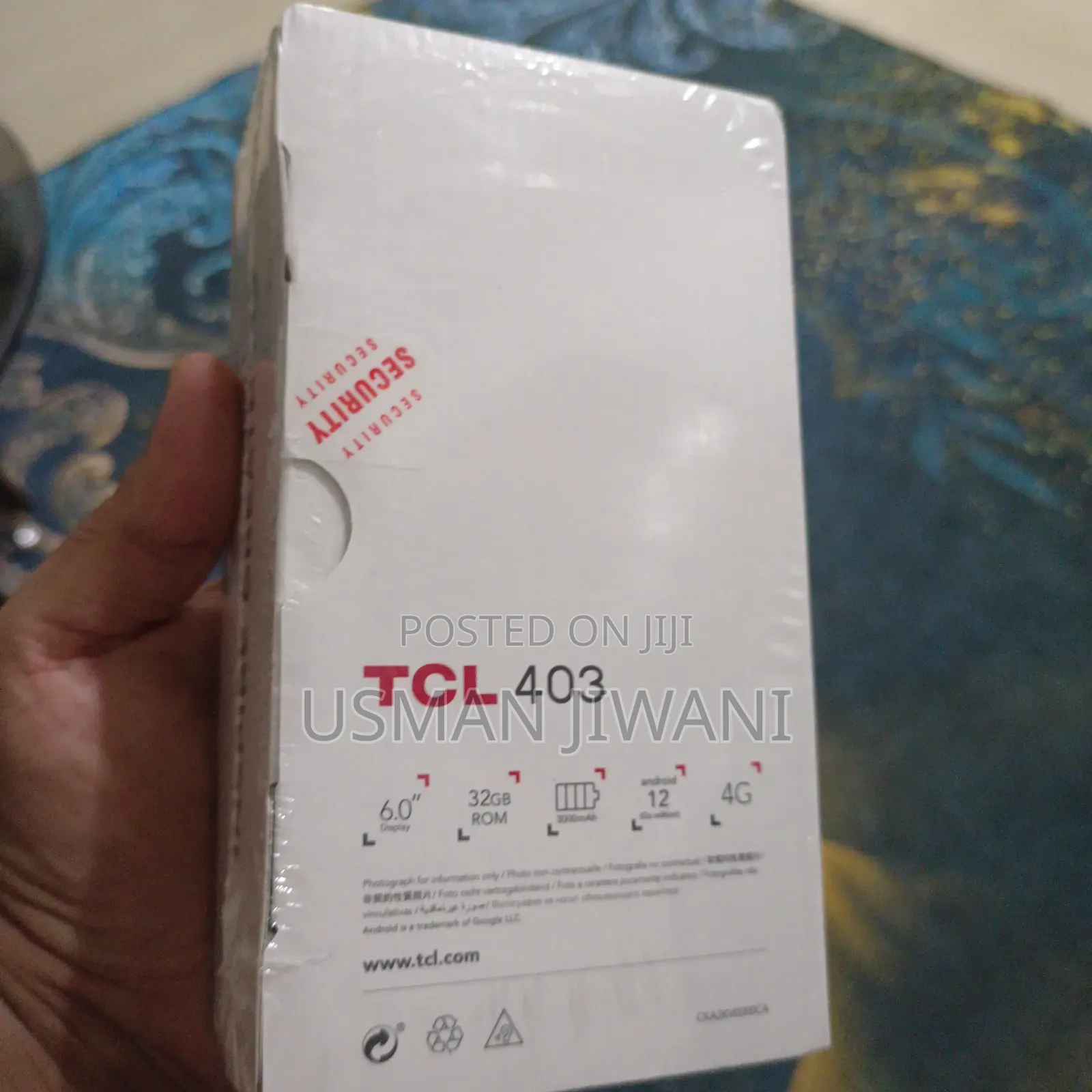 New TCL 403 32 GB Black