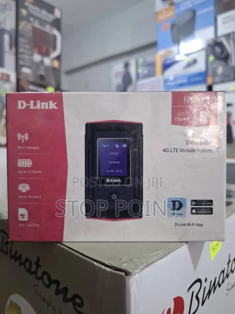 D-Link Mifi With LCD Display